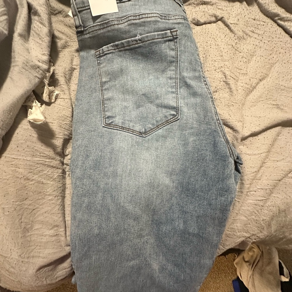 STS Blue Light Wash Straight Leg Jeans